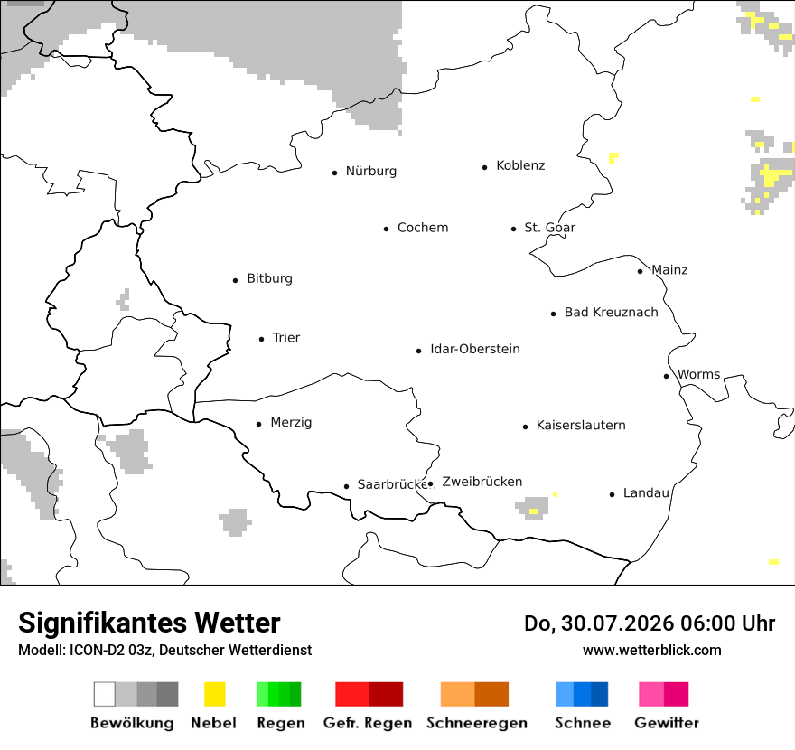 Signifikantes Wetter
