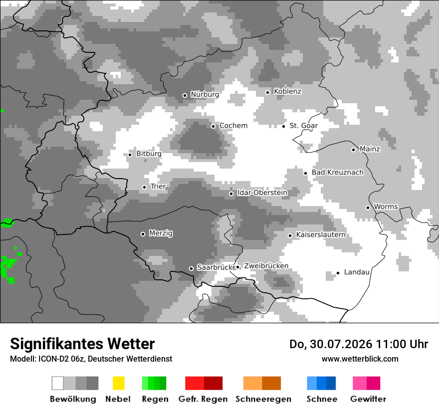 Signifikantes Wetter