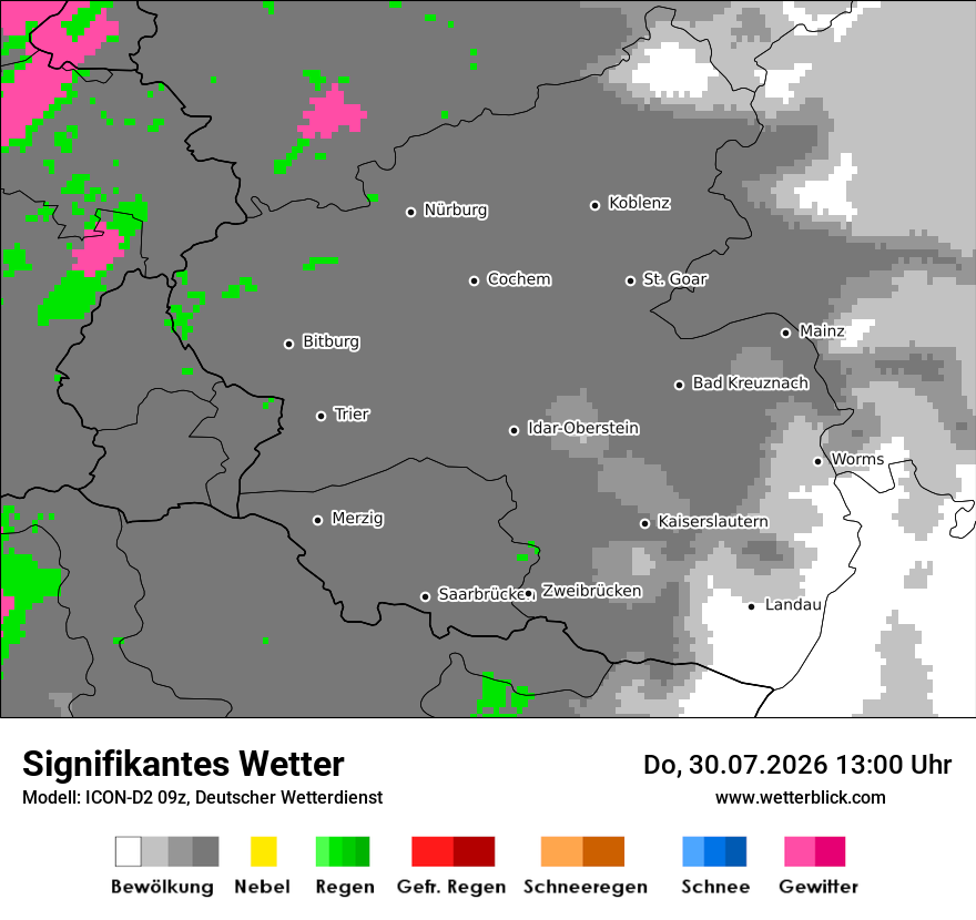 Signifikantes Wetter
