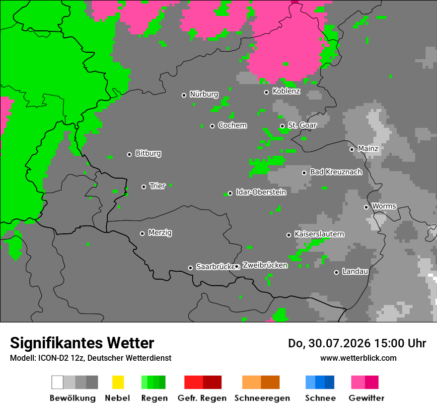Signifikantes Wetter