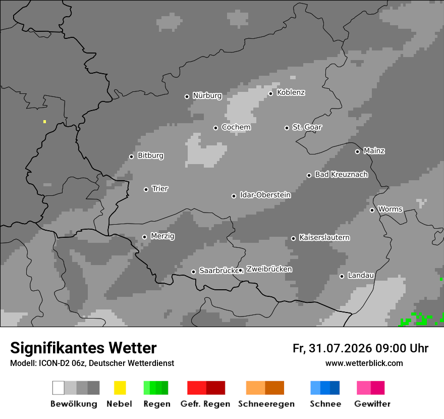 Signifikantes Wetter