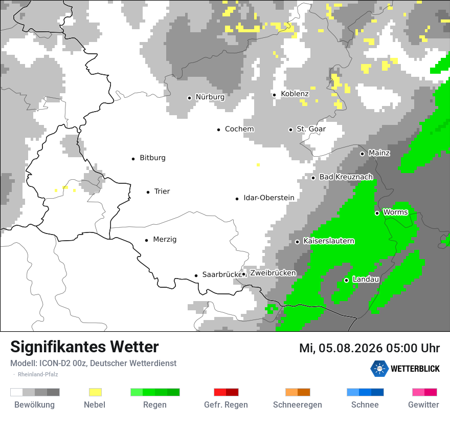 Signifikantes Wetter