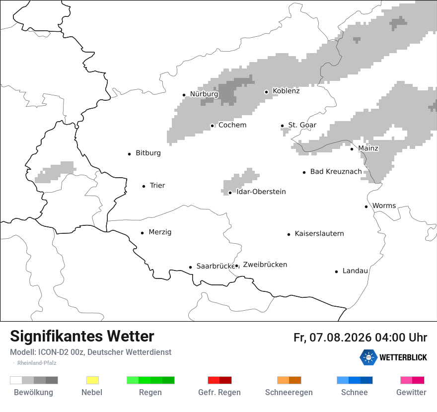 Signifikantes Wetter