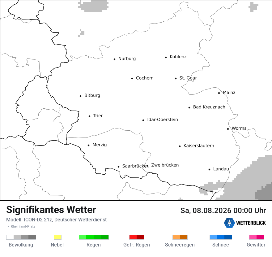 Signifikantes Wetter