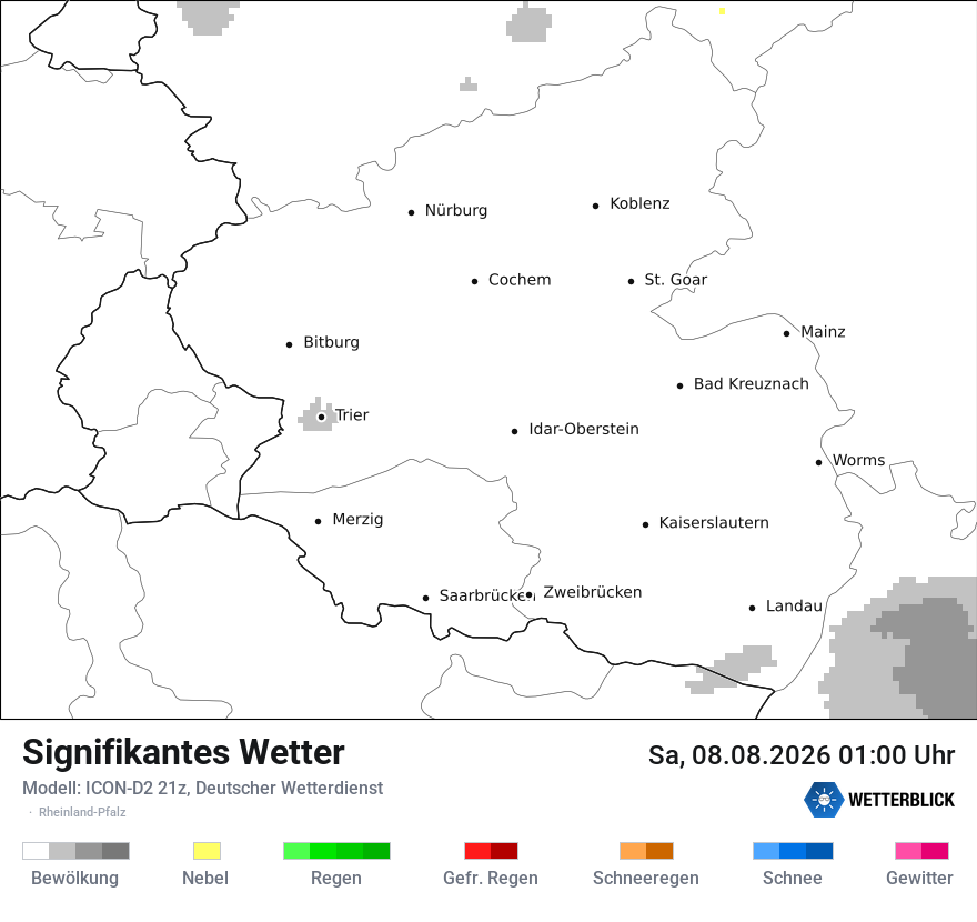 Signifikantes Wetter