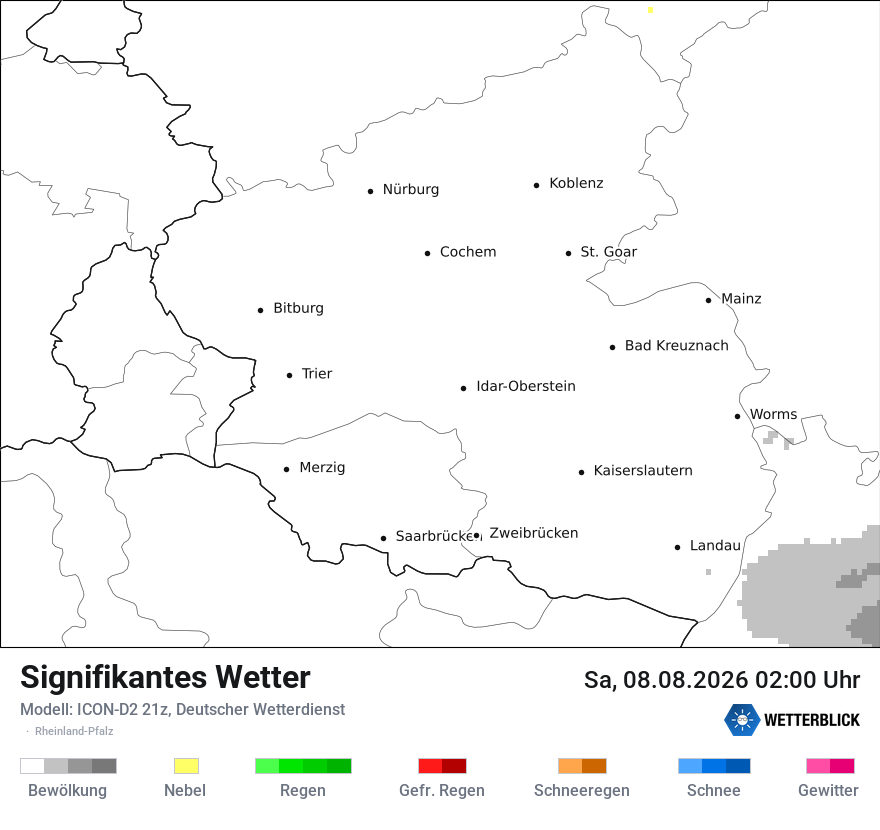 Signifikantes Wetter
