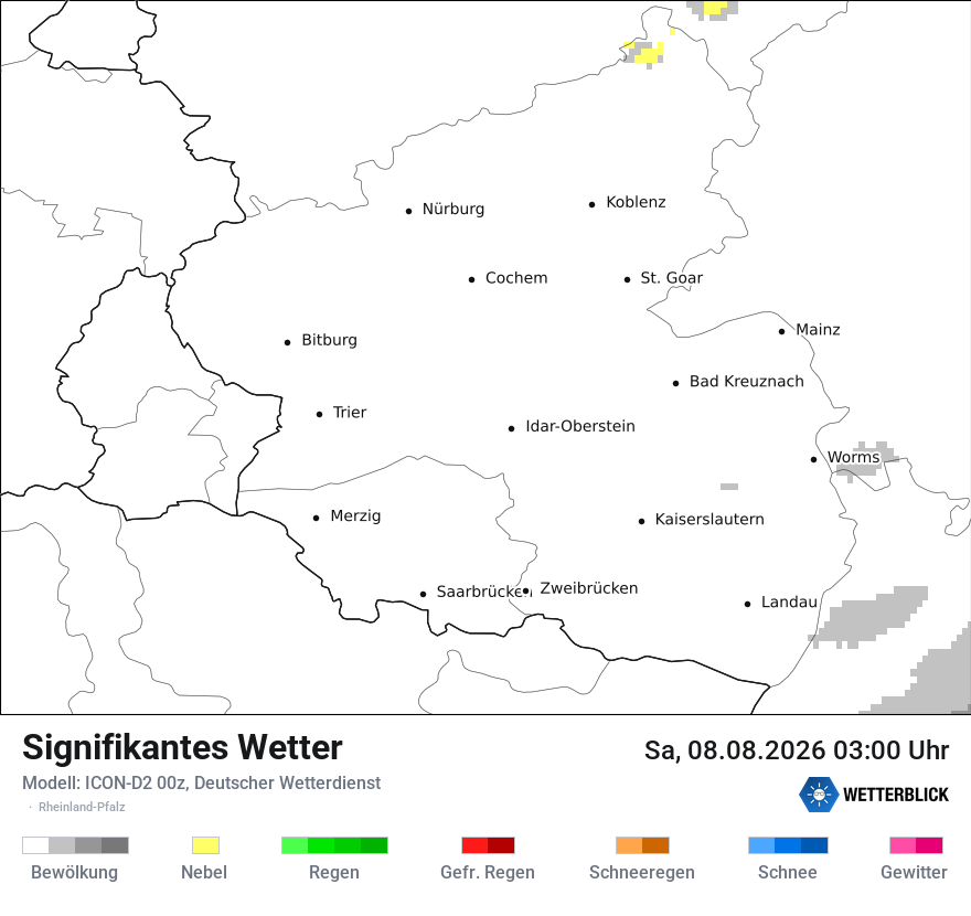 Signifikantes Wetter