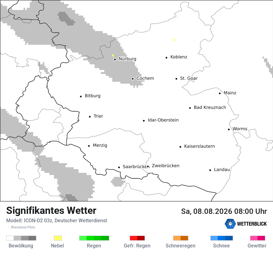 Signifikantes Wetter