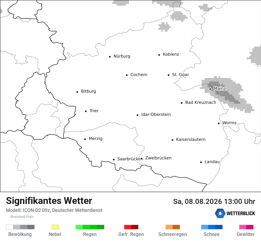 Signifikantes Wetter
