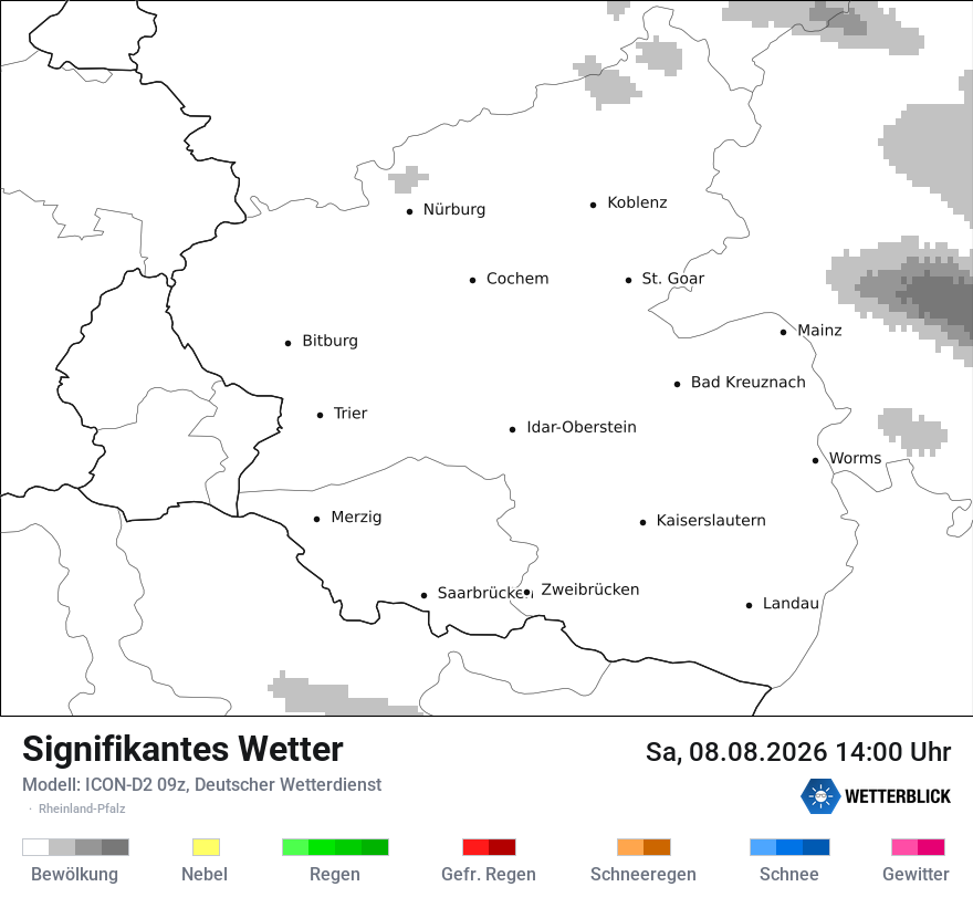Signifikantes Wetter