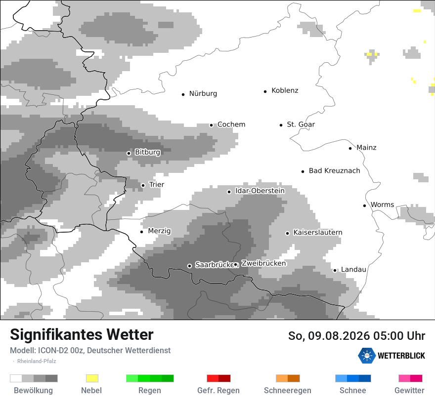 Signifikantes Wetter