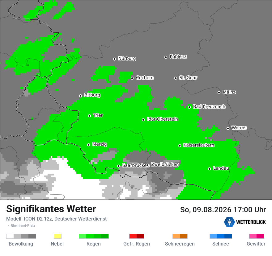 Signifikantes Wetter