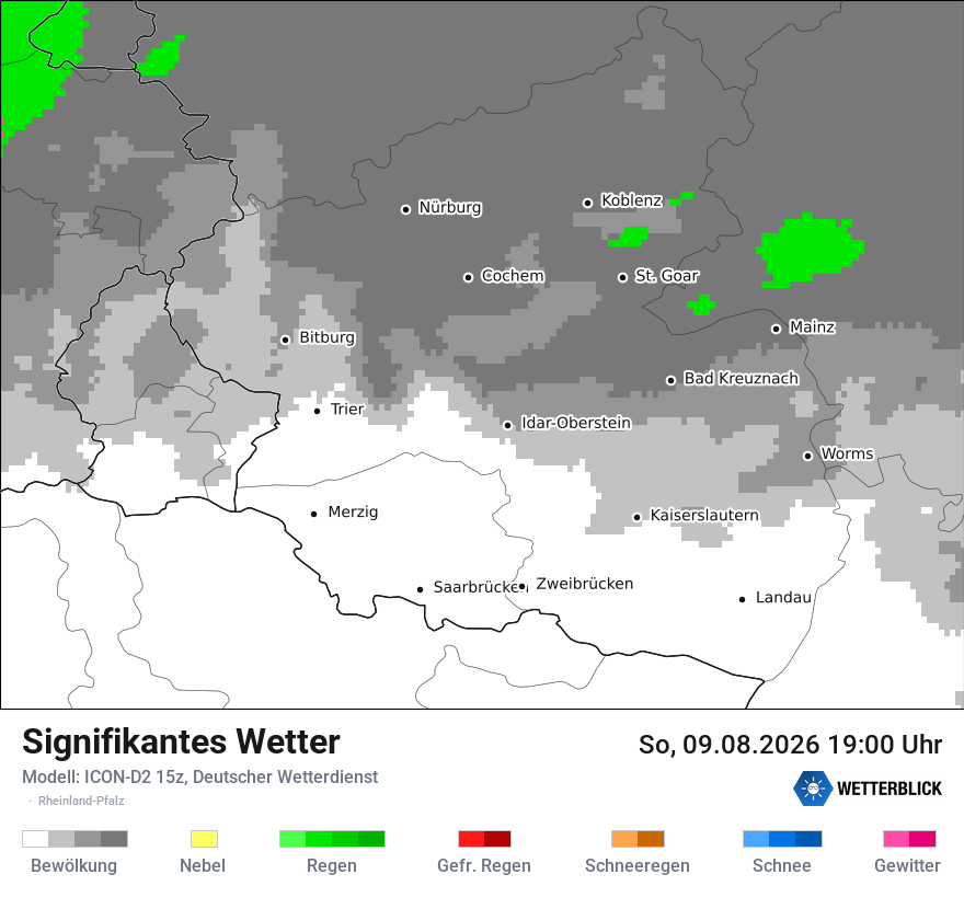 Signifikantes Wetter