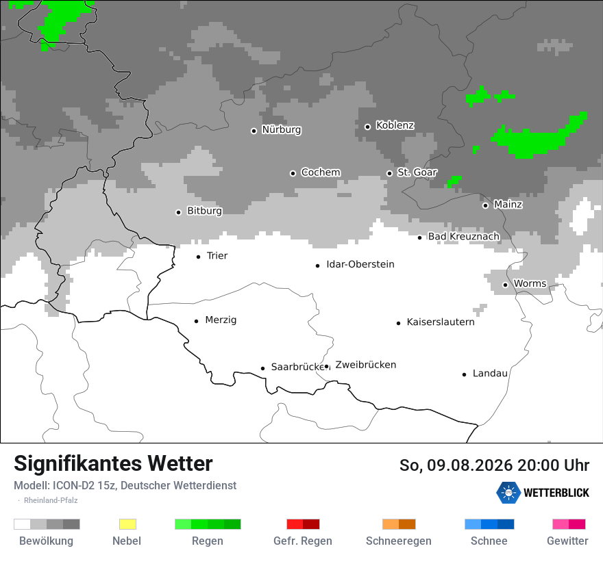 Signifikantes Wetter
