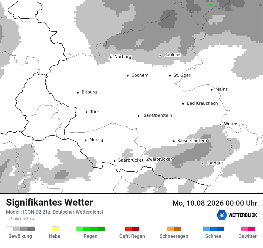 Signifikantes Wetter