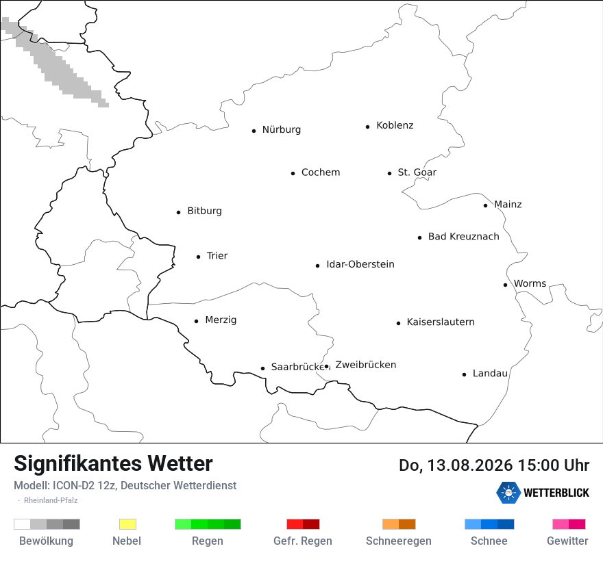 Signifikantes Wetter
