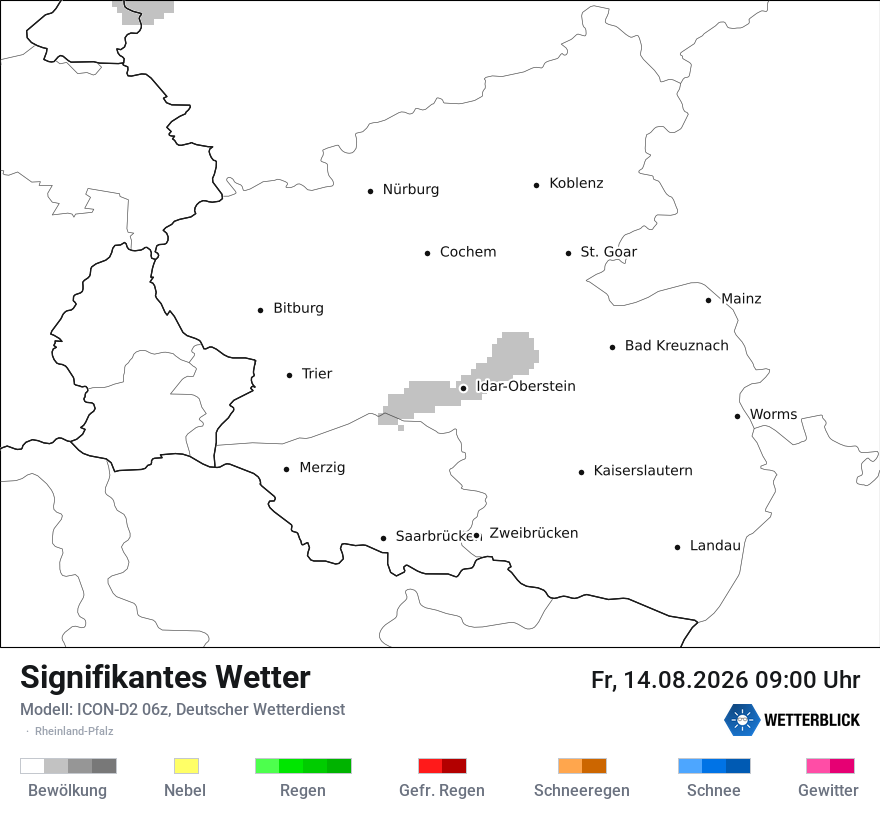 Signifikantes Wetter