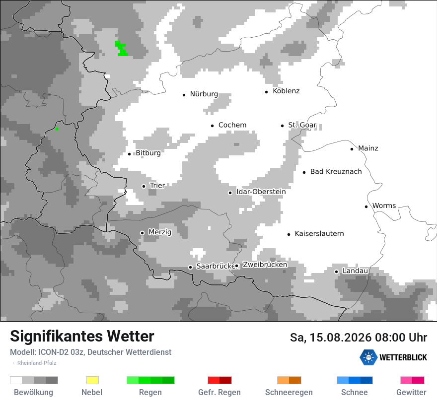 Signifikantes Wetter