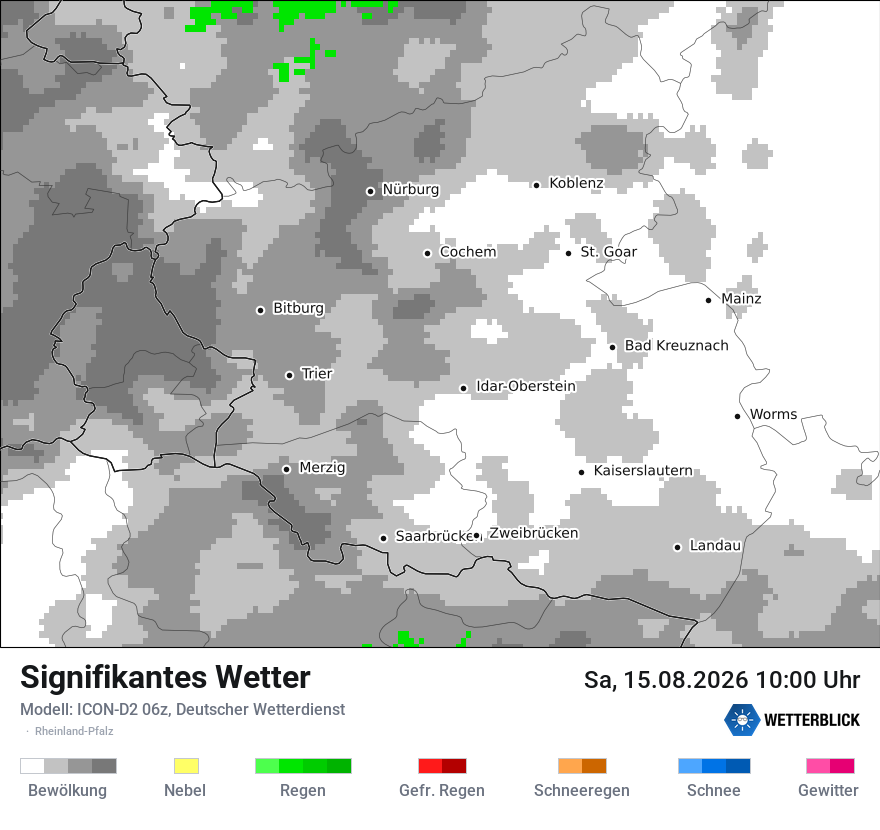 Signifikantes Wetter