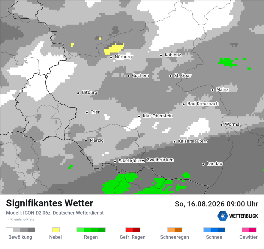 Signifikantes Wetter