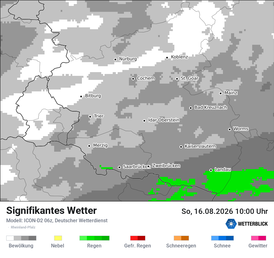 Signifikantes Wetter