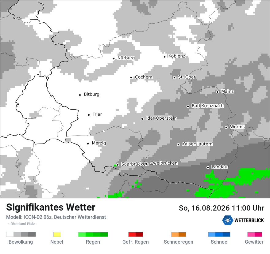 Signifikantes Wetter