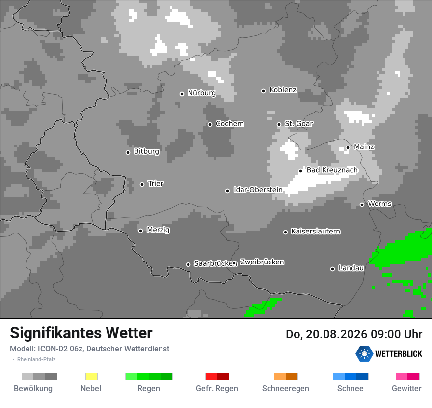 Signifikantes Wetter