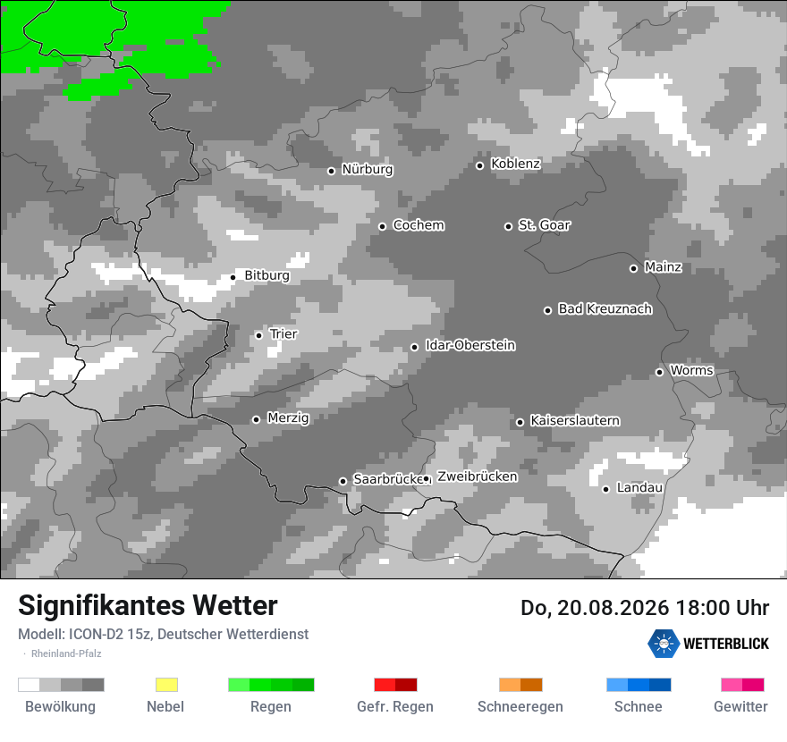 Signifikantes Wetter