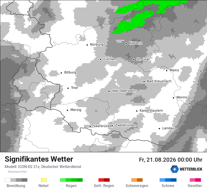 Signifikantes Wetter