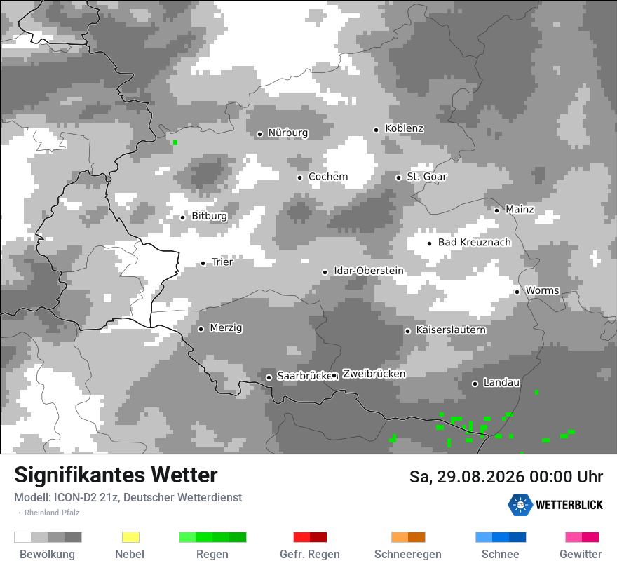 Signifikantes Wetter