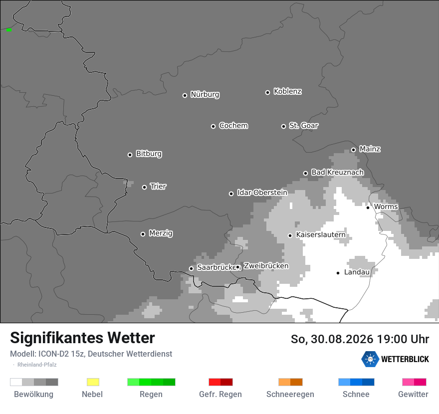 Signifikantes Wetter