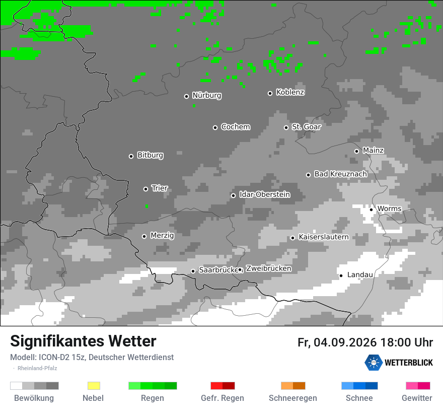 Signifikantes Wetter