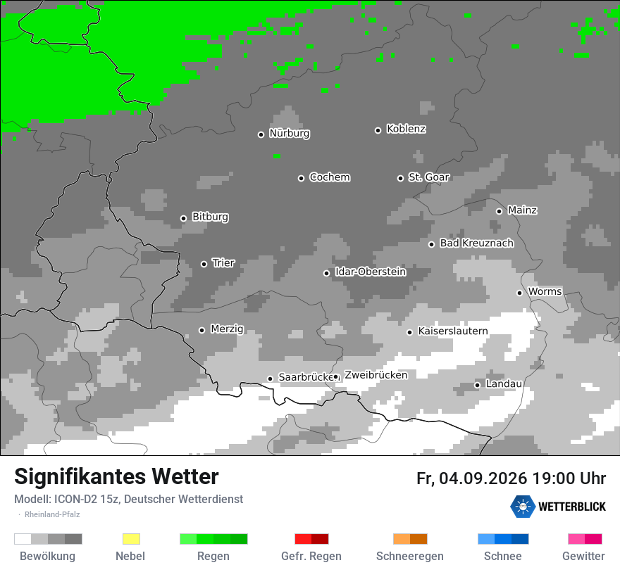 Signifikantes Wetter
