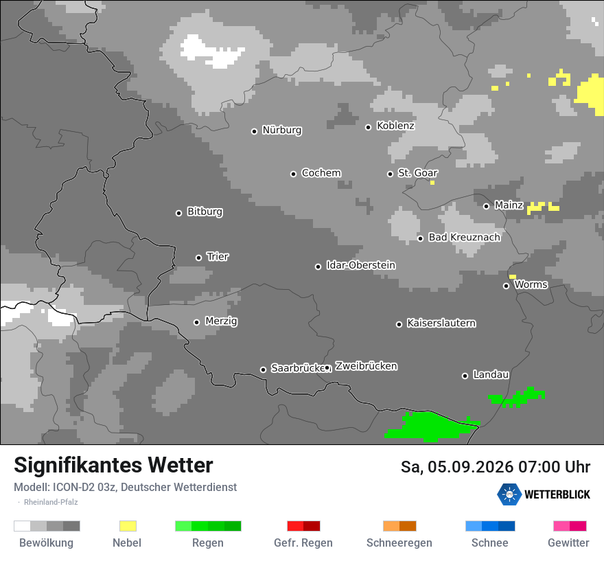 Signifikantes Wetter