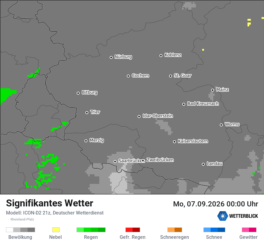 Signifikantes Wetter
