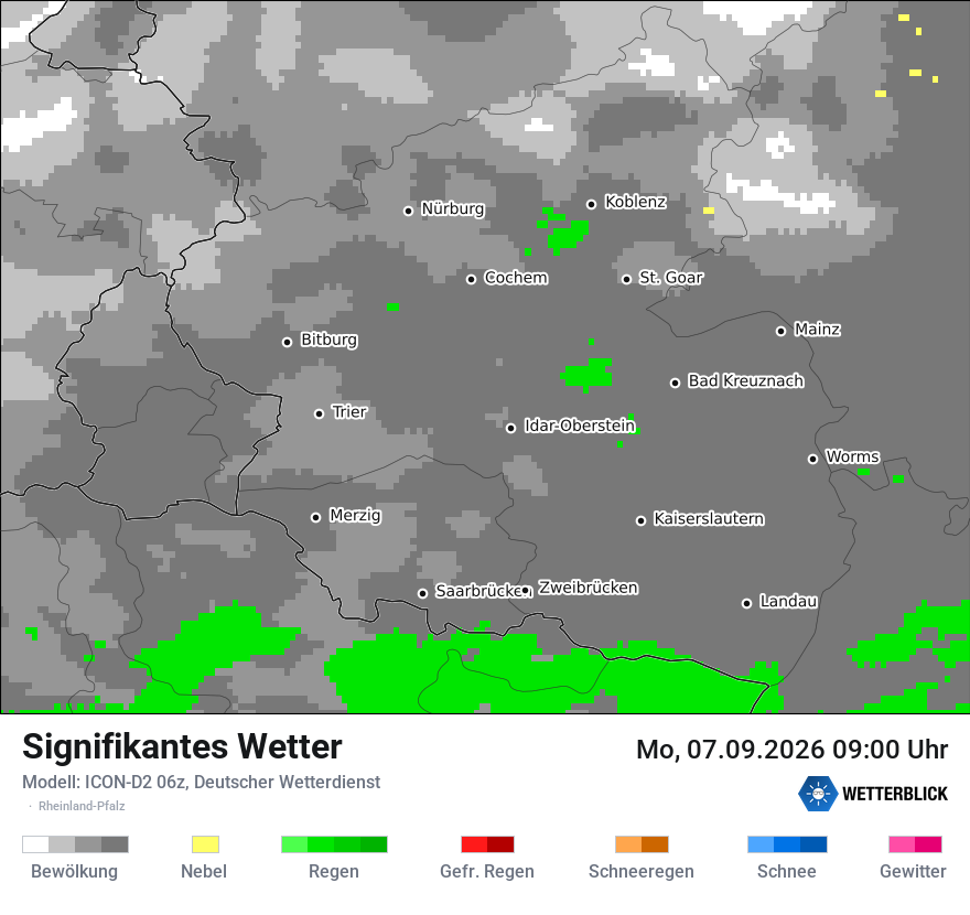 Signifikantes Wetter