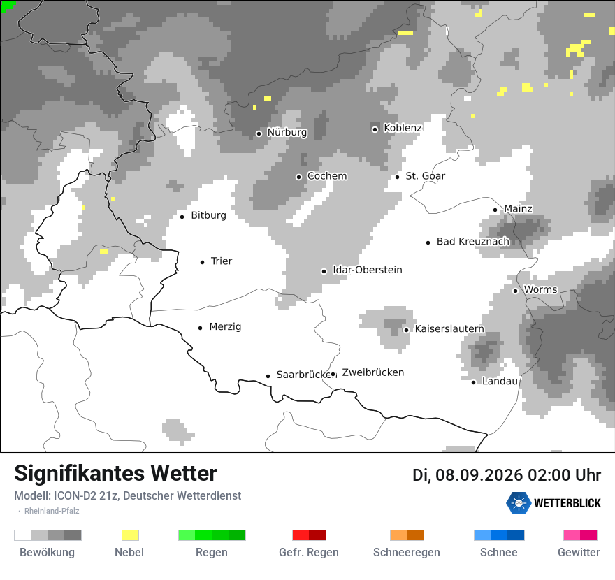 Signifikantes Wetter