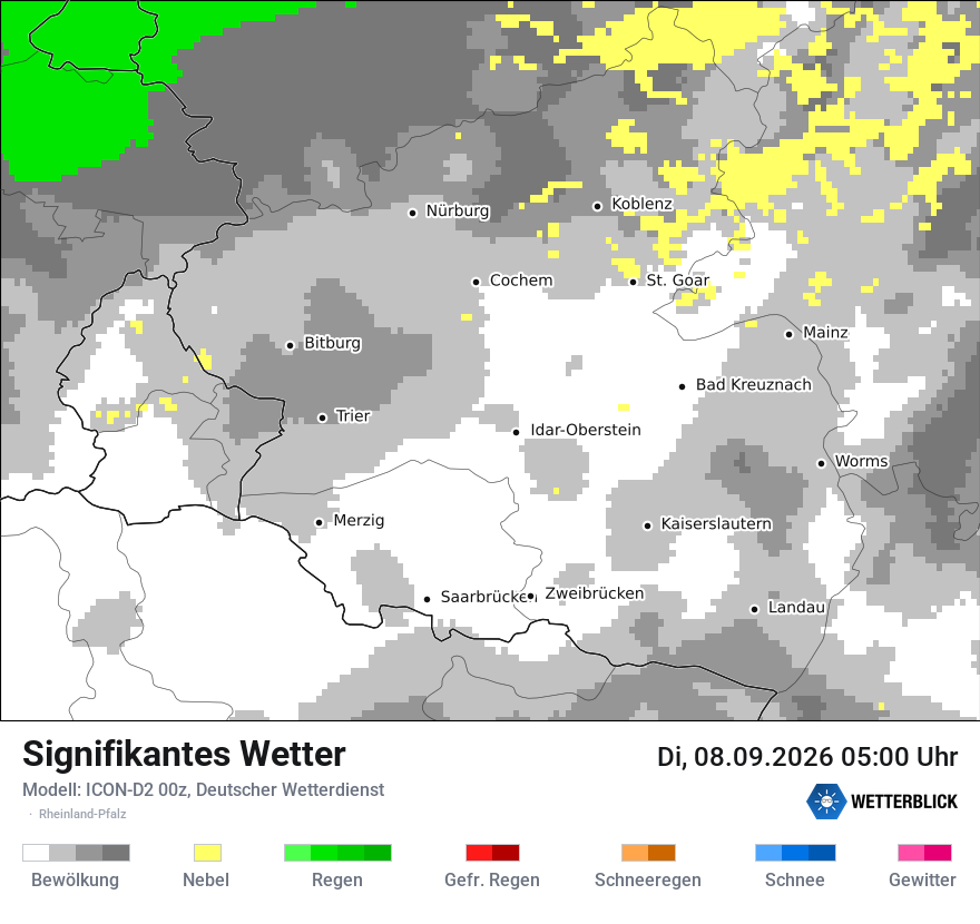 Signifikantes Wetter