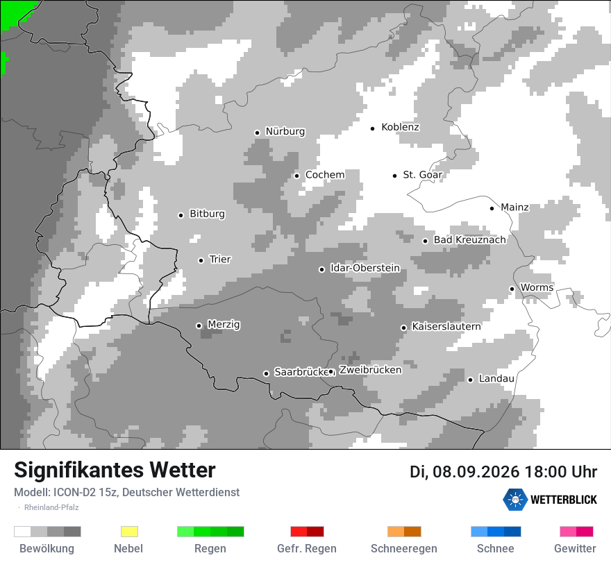 Signifikantes Wetter