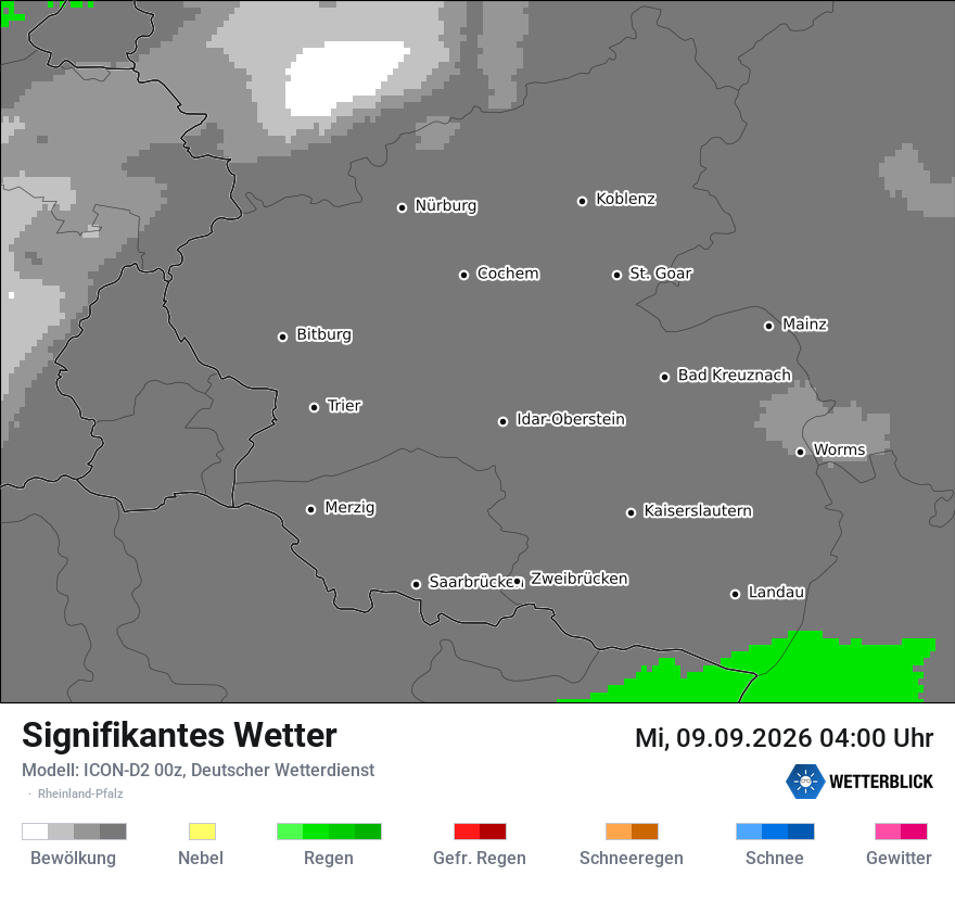 Signifikantes Wetter