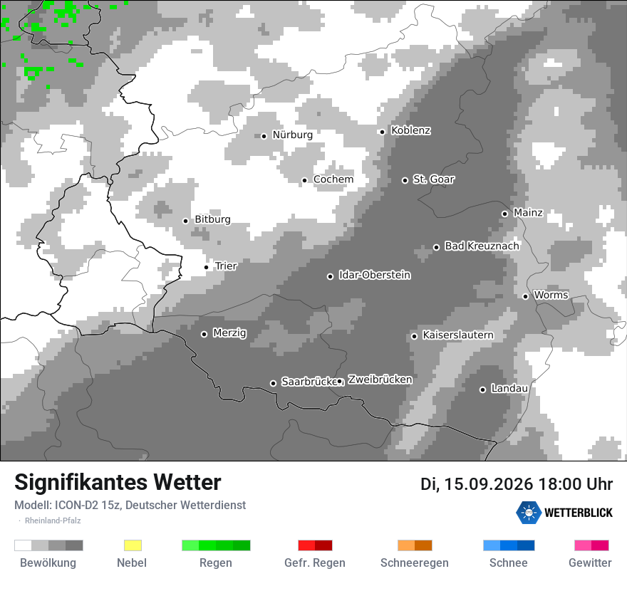 Signifikantes Wetter