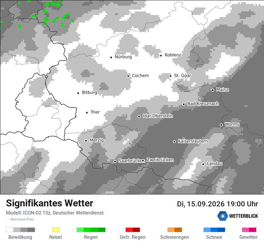 Signifikantes Wetter