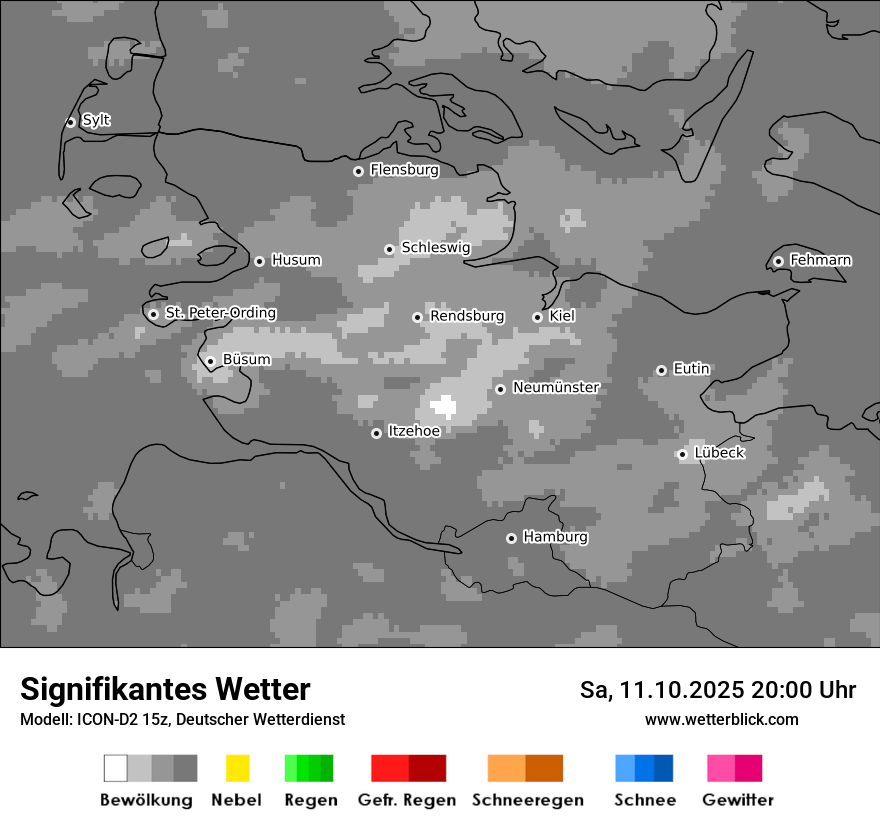 Modellkarten Signifikantes Wetter