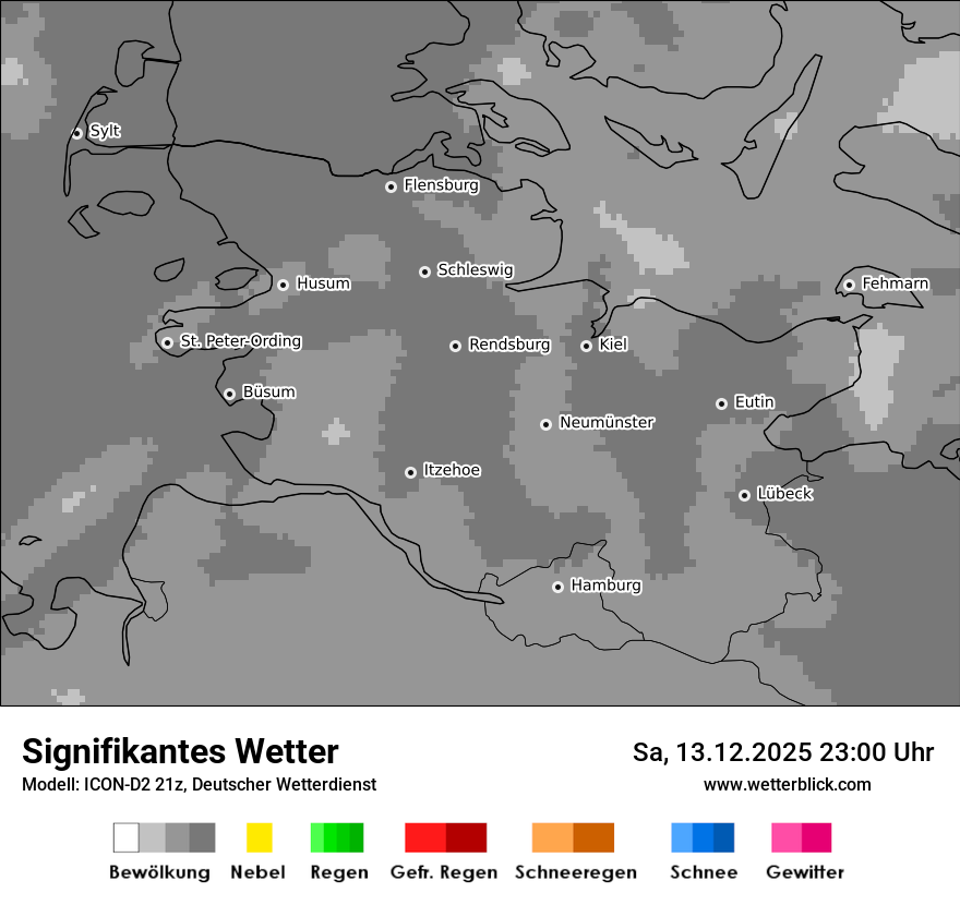 Modellkarten Signifikantes Wetter