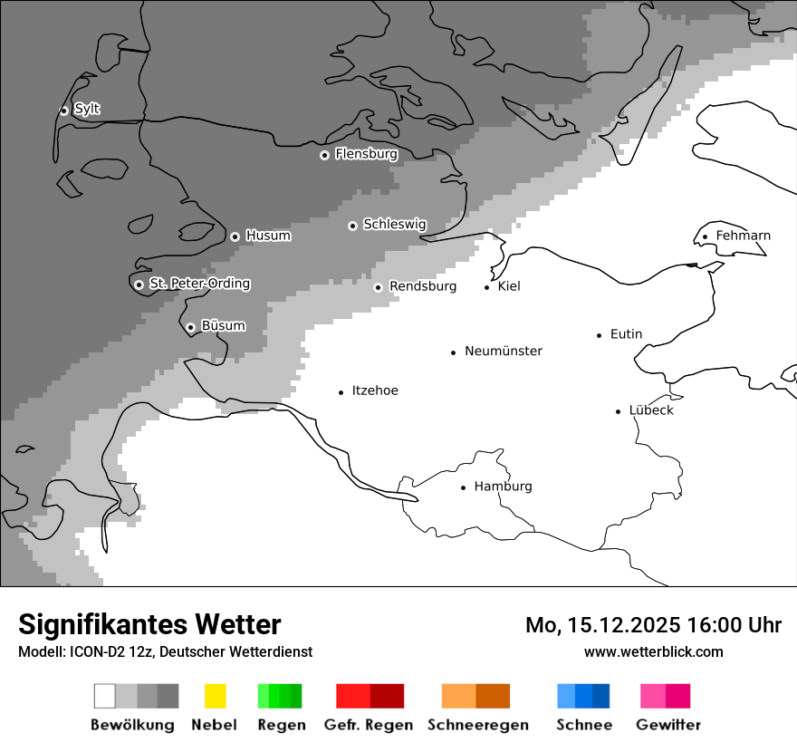 Modellkarten Signifikantes Wetter