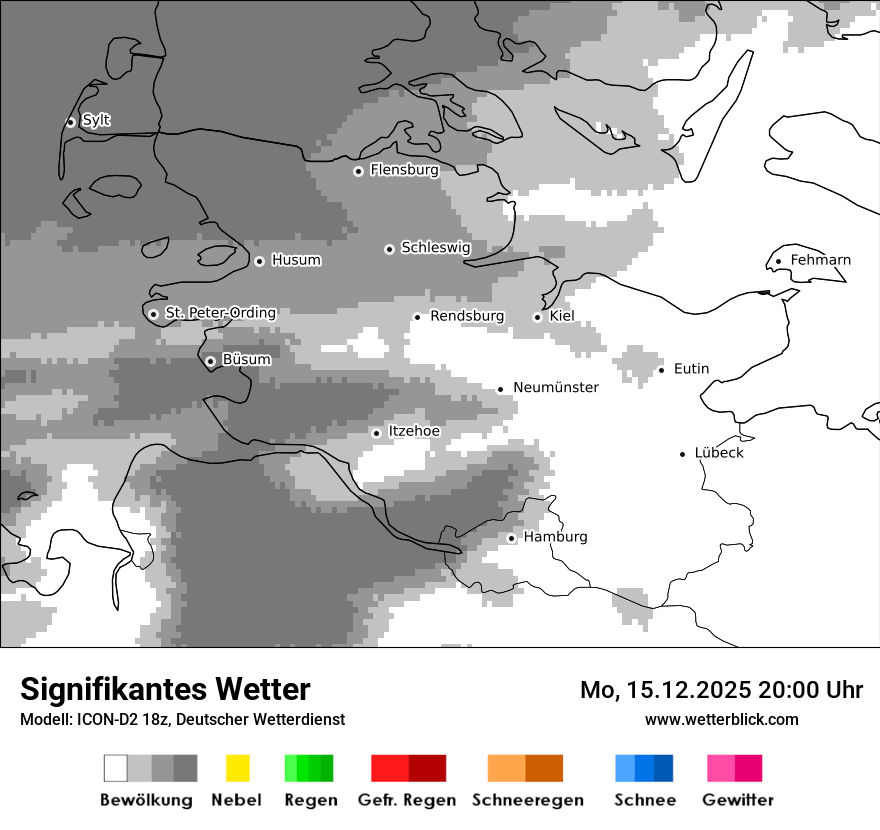 Modellkarten Signifikantes Wetter