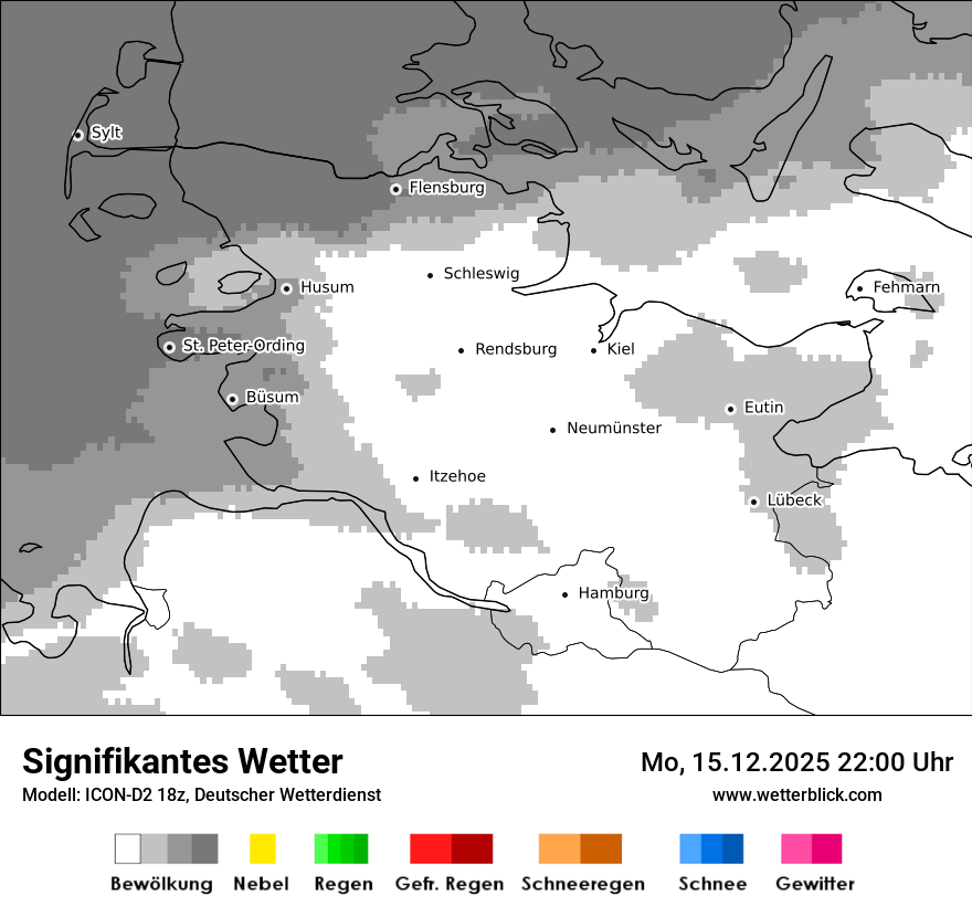 Modellkarten Signifikantes Wetter