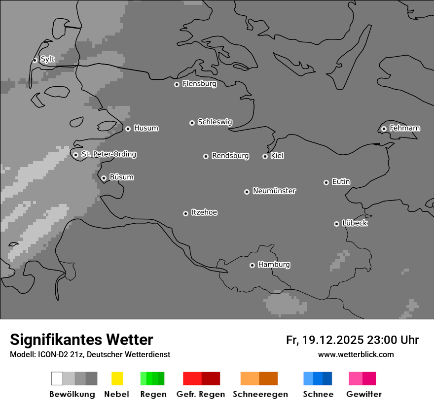 Modellkarten Signifikantes Wetter
