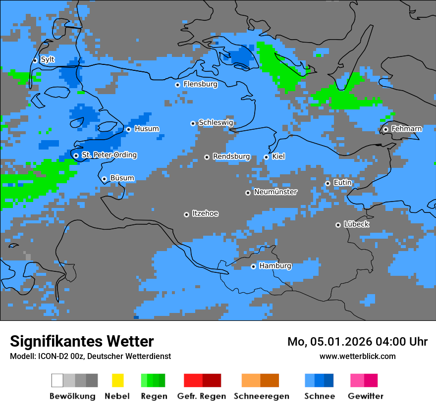 Signifikantes Wetter