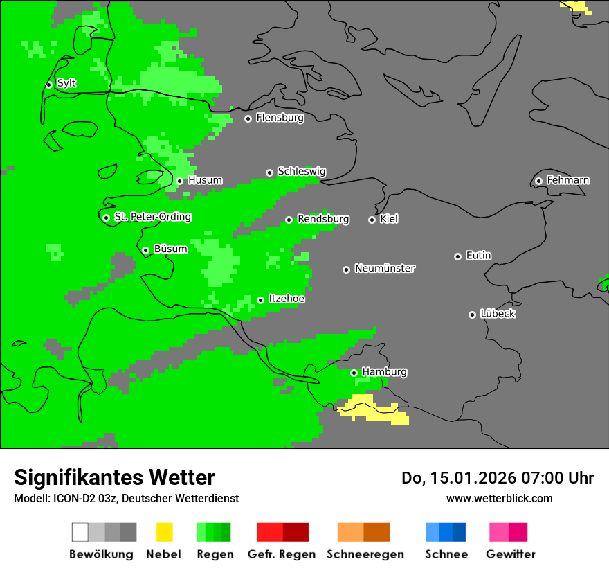 Signifikantes Wetter